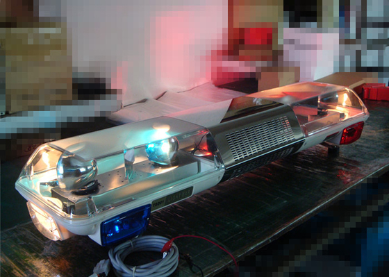 Rotator Lightbars αλόγονου στροβοσκόπιων οχημάτων έκτακτης ανάγκης με το σαφή θόλο TBD01922 PC
