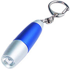 Mini πλέον ισχυρά προώθησης δώρα λαμπρότερων PS, PVC Keychain πυρσό φλας με Led