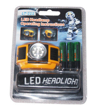 Headtorch/προβολέας των ξηρών οδηγήσεων μπαταριών έκτακτης ανάγκης με 9 LEDs IP54