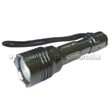 300 φακός των οδηγήσεων μονάδων λούμεν 4W CREE επανακαταλογηστέος, ένας φακός φανών