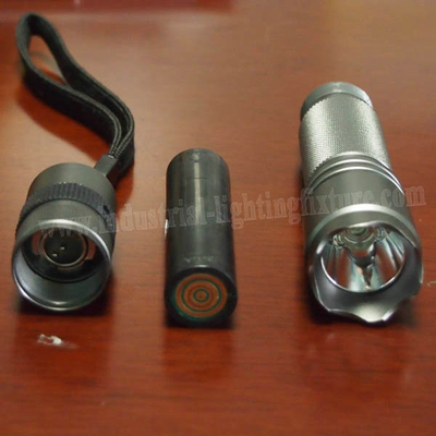 IP66 3w φακός των επανακαταλογηστέων οδηγήσεων CREE για τη μεταλλεία, άσπρος οδηγημένος φακός