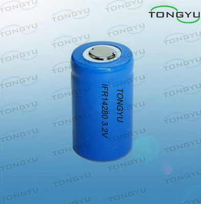Χαμηλή Self-discharge επαναφορτιζόμενη μπαταρία 3.2V 320mAh LiFePO4 για τα φω'τα των ηλιακών οδηγήσεων/φακός