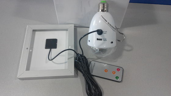 Στρατοπέδευση/ανάγνωση 2V/6W φως έκτακτης ανάγκης των ηλιακών οδηγήσεων με το φορτιστή USB